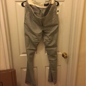 Gap True Straight Pants (Light Heather Grey) NWT